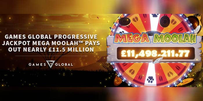เกม Global’s Mega Moolah มอบรางวัลแจ็คพอต $15.6 ล้านดอลลาร์