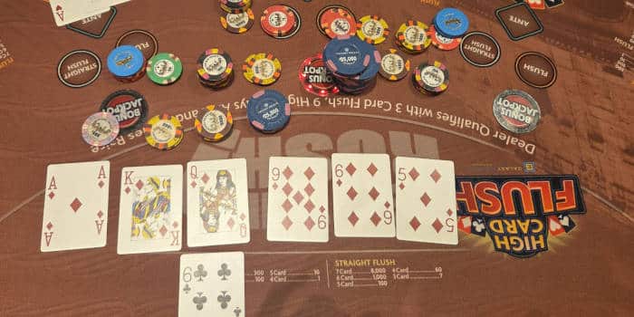 ผู้เล่น Caesars Las Vegas ชนะเงินเดิมพัน $500K