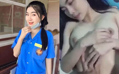สาวอาชีวะ นมโต โดนควยยัดหี แล้วซอยหี กระแทกหีรัวๆ โคตรเด็ด