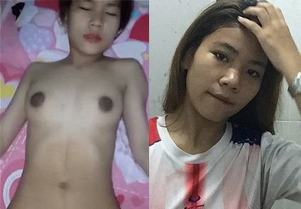 น้องนักเรียน แหกให้ควยซอยหี กระแทกหีรัวๆ นอนให้เย็ดเพลินเลย