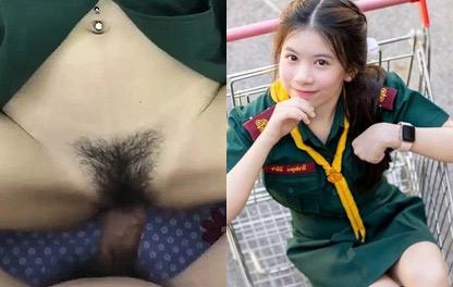 คลิปหลุด นักเรียน เนตรนารี ถกกระโปรงให้ควยซอยหี กระแทกรัวๆ โคตรเสียว