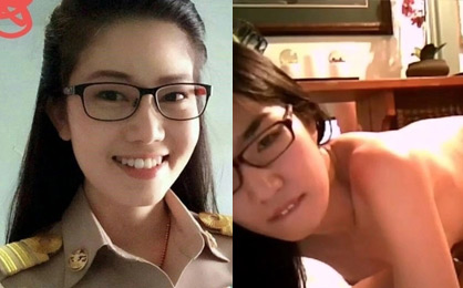 ข้าราชการสาวสวย แอบนัดนายมาเย็ด โดนควยเสียบ ด้านหลังแล้วซอยหีรัวๆ